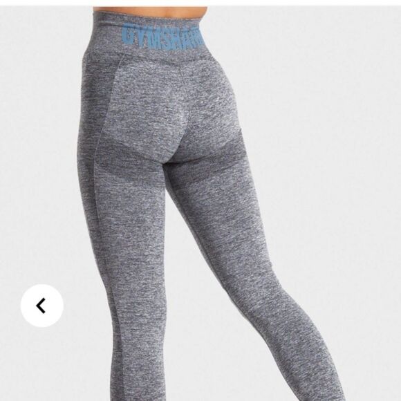 GYMSHARK Flex High Waist Leggings Gray XS - Picture 1 of 4